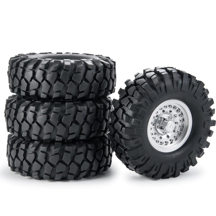 1.9" Rims Tires Crawler 1/10 (Aluminium) Band en/of Velg Yeahrun 