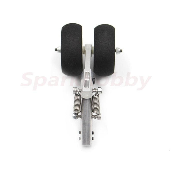 100~140mm Double Spring Two-wheel Landing Gear (Aluminium) Onderdeel Sparkhobby 