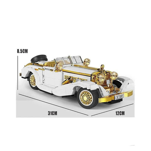 10003 Mercedes Benz K-500 Model Building Blocks (868 Stukken) - upgraderc