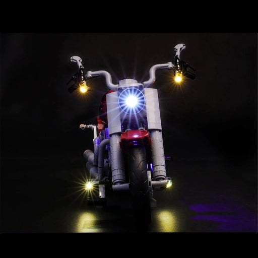 10269 Harley-Davidson Fat Boy Building Blocks LED Light Kit - upgraderc