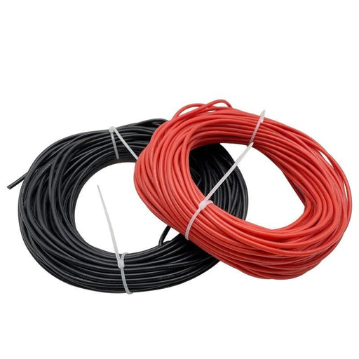 10M Heat-resistant Soft Electrical Silicone Wire Cable 8-30 AWG Kabel upgraderc 8 AWG 