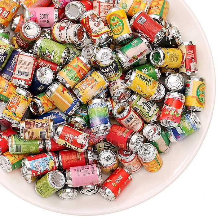 10PCS 1/12 Canned Drinks Models - upgraderc