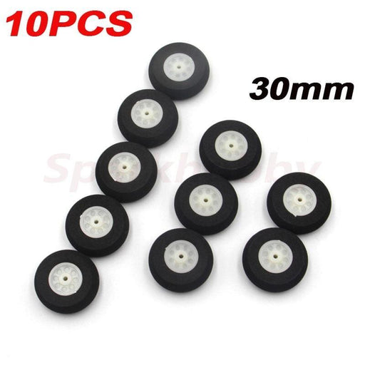 10PCS 25/30/40mm Sponge Wheels Onderdeel Sparkhobby 10PCS 30mm 