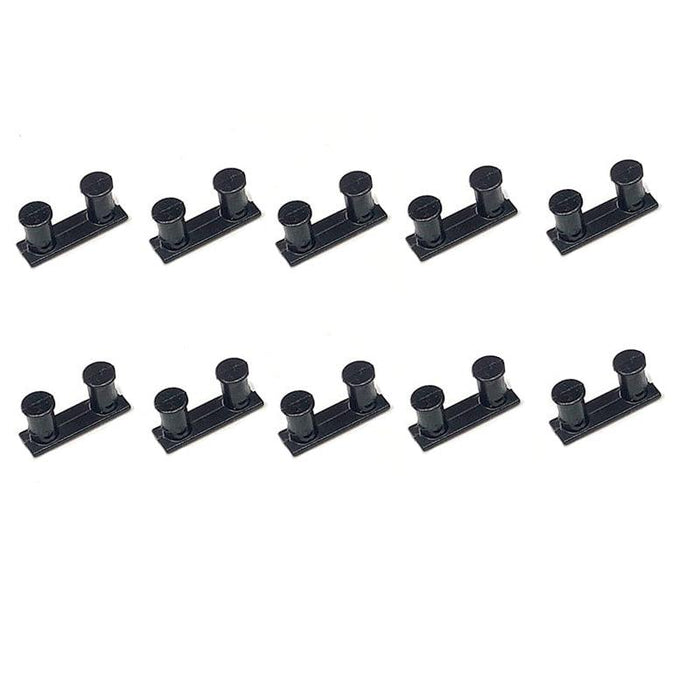 10PCS Fairlead Hook/Column w/ Square/Round Bottom (ABS) Onderdeel upgraderc with square bottom 