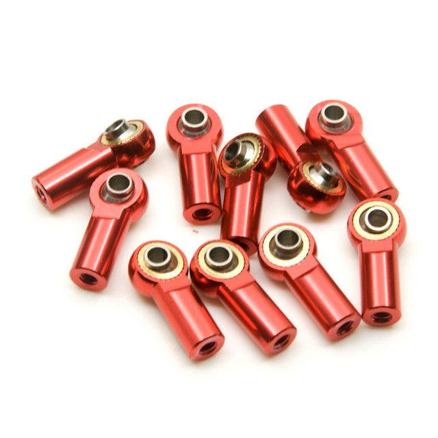 10PCS Link Rod Ball Joint for 1/10 Auto (Metaal) - upgraderc