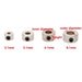 10PCS Locking Collar 2.1/3.1/4.1/5.1mm Onderdeel upgraderc 
