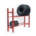 1/10 1.9" 2.2" Wheel Rim Tire Rack (Alloy) Onderdeel Injora Red 