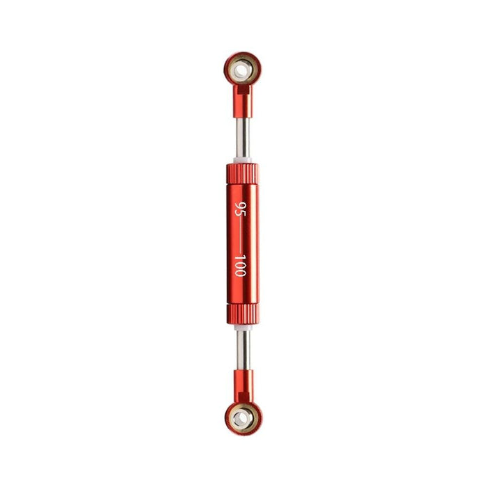 1/10 75~100mm Adjustable Servos Link Pull Rod (Aluminium) Onderdeel New Enron 95-100MM RED 