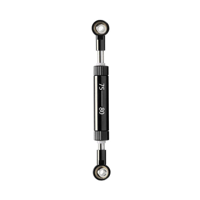 1/10 75~100mm Adjustable Servos Link Pull Rod (Aluminium) Onderdeel New Enron 75-80MM BLACK 