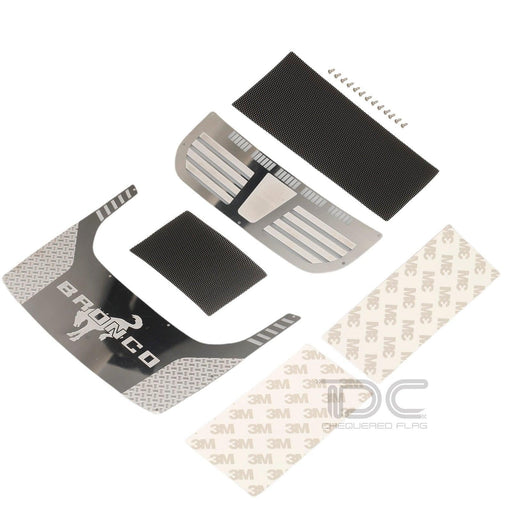 1/10 Bronco 2021 Hood Anti-scratch Sheet (Metaal) - upgraderc