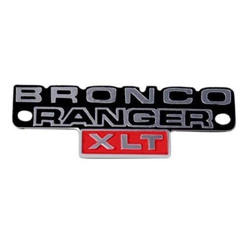 1/10 2PCS Bronco Ranger XLT logo (Metaal) - upgraderc