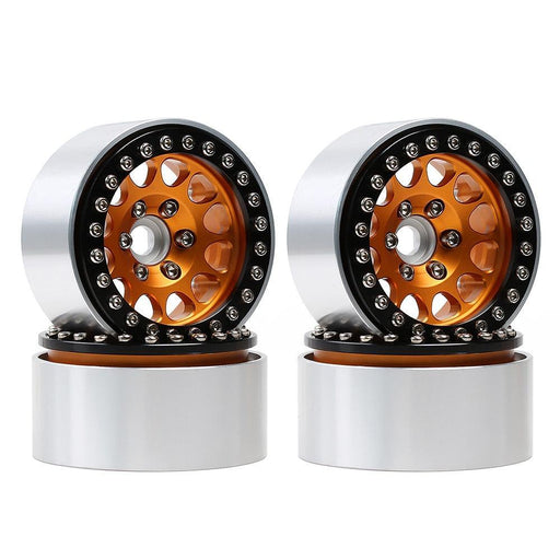 1/10 Crawler beadlock wheels (Aluminum) 1.9" - upgraderc