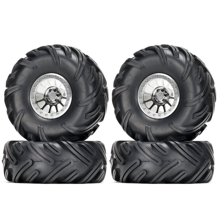 1/10 Crawler beadlock wheels (Metaal) 2.2" - upgraderc