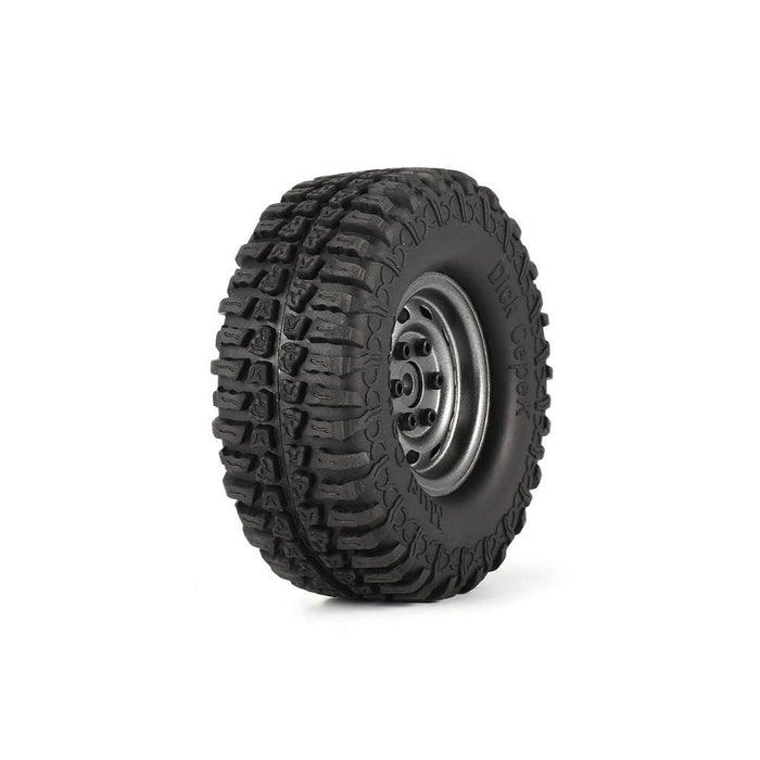 1/10 Crawler heavy duty wheels (Metaal) 1.9" - upgraderc