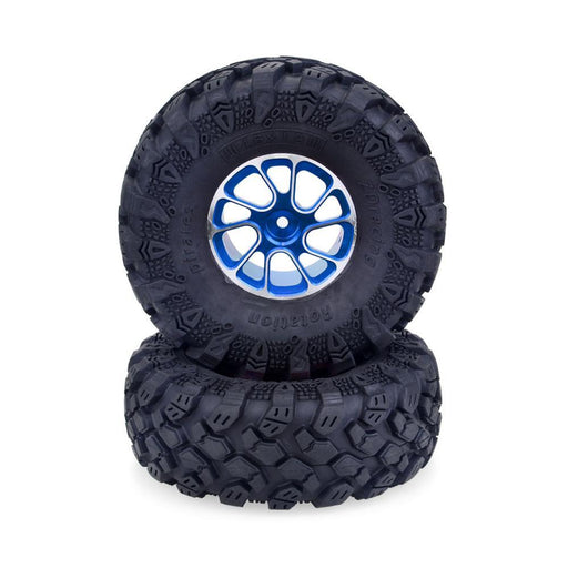 1/10 Crawler multi spoke wheels 1.7" (Plastic) - upgraderc