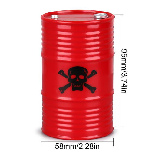 1/10 Death barrel red - upgraderc