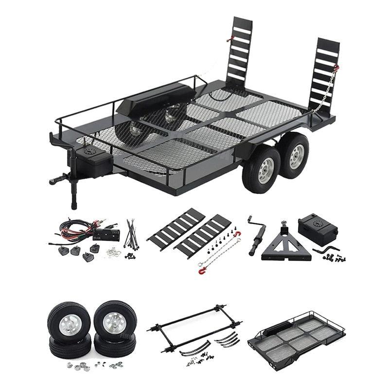 1/10 Dual Axle Trailer Kit (Metal) upgraderc