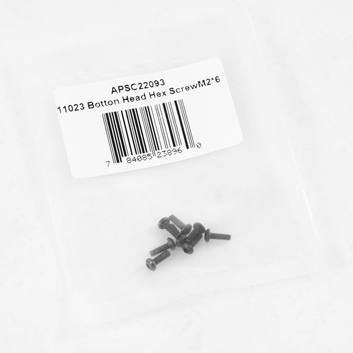 Botton Head Hex Screw M2*6 for FMS Ford F100 1/10