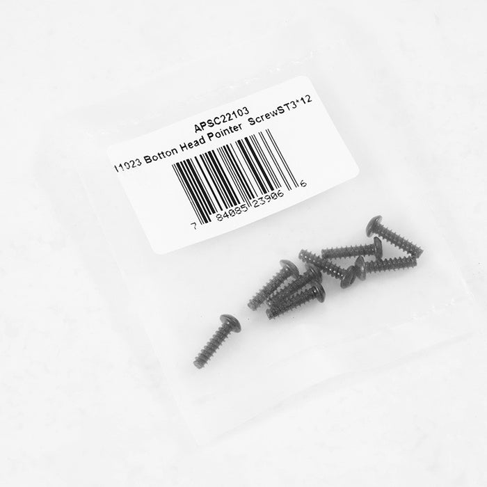 Botton Head Pointer  Screw ST3*12 Set for FMS Ford F100 1/10