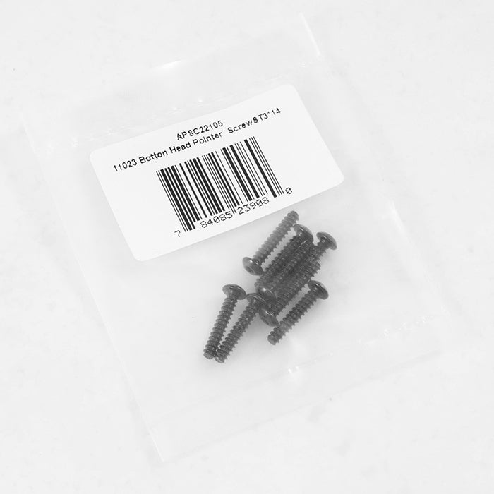 Botton Head Pointer  Screw ST3*14 Set for FMS Ford F100 1/10