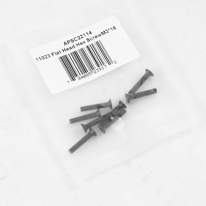 Flat Head Hex Screw M3*16 Set for FMS Ford F100 1/10