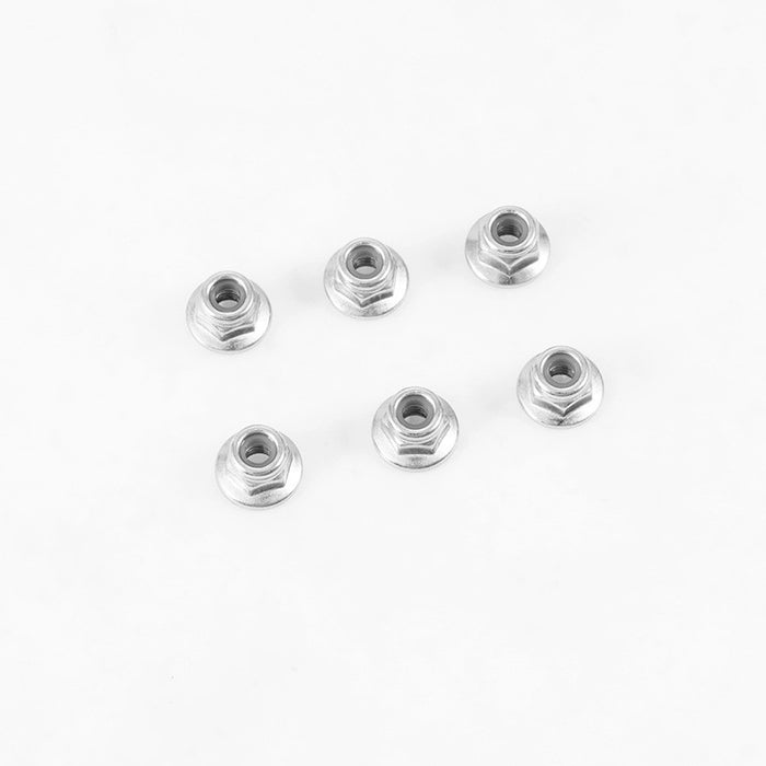 Nylon Flange Lock Nuts M3 Set for FMS Ford F100 1/10