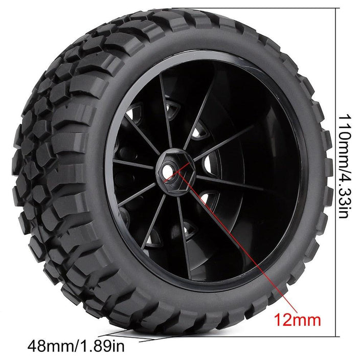 1/10 heavy duty wheels (Plastic) - upgraderc
