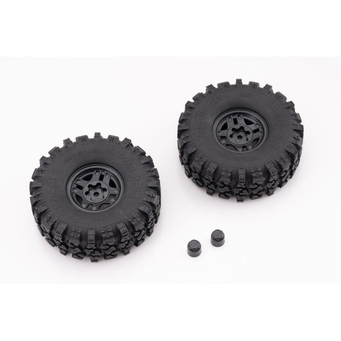 2PCS Wheel Assembly for FMS FCX10 Pro 1/10