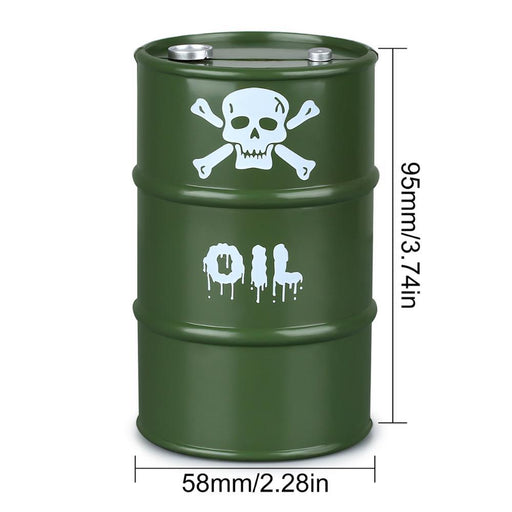 1/10 Oil barrel green - upgraderc