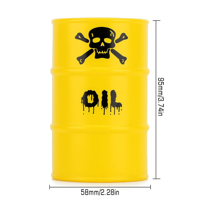 1/10 Oil barrel yellow - upgraderc
