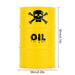 1/10 Oil barrel yellow - upgraderc