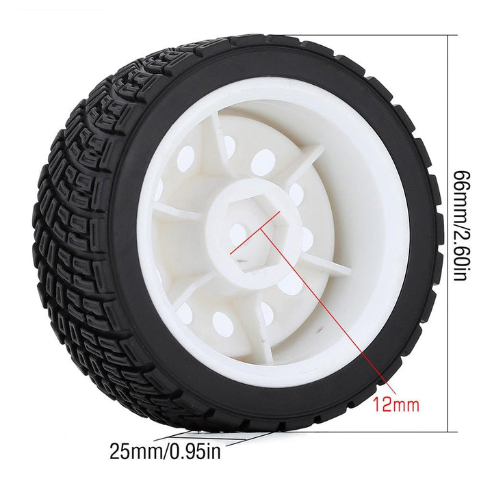 1/10 Rally heavy duty wheels (Plastic) - upgraderc