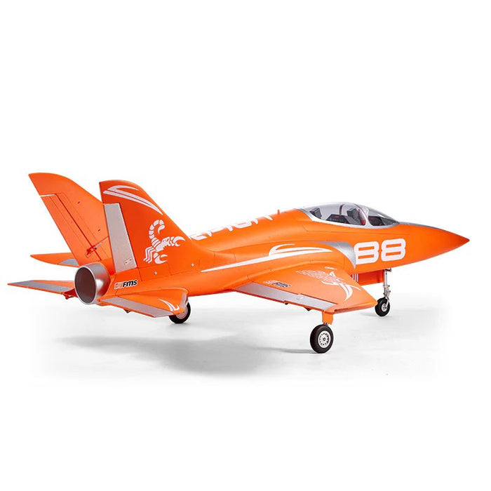 FMS 90mm 6S Super Scorpion V2 EDF Jet BNF (Orange)