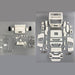 1/14 Truck Body Shell Kit (ABS) Body RCATM 