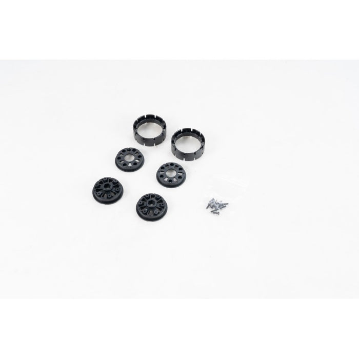 2PCS Wheel Rims for FMS FCX18S GMC Sierra 1/18
