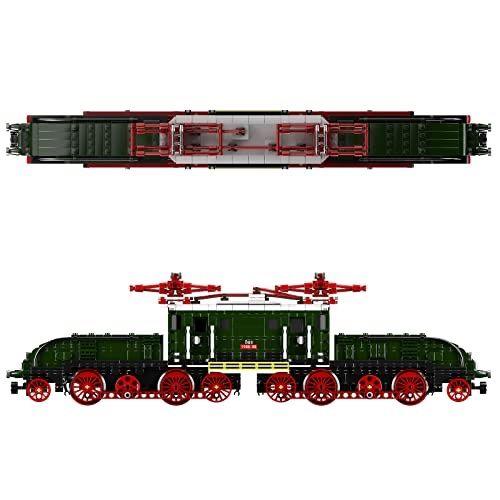 12023 Crocodile Electric Locomotive Train Building Blocks (919 Stukken) - upgraderc