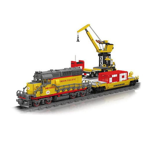 12027 EMD SD40-2 Diesel Locomotive Train Building Blocks (1170 Stukken) - upgraderc