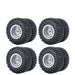 1/24 4 Tire Wheel Crawler Wheel Set (Metaal+Rubber) - upgraderc