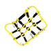 1/24 Molded Decoration, Roof Net (Plastic) Onderdeel Injora Luggage Net Yellow 