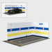 1/24 Scale Parking Lot Garage Scene (PVC) Onderdeel upgraderc blue 