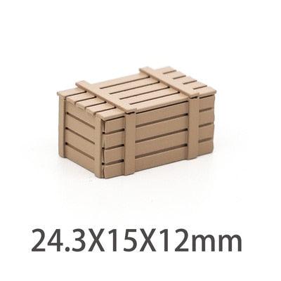 1/24 Simulation Small Wooden Box - upgraderc