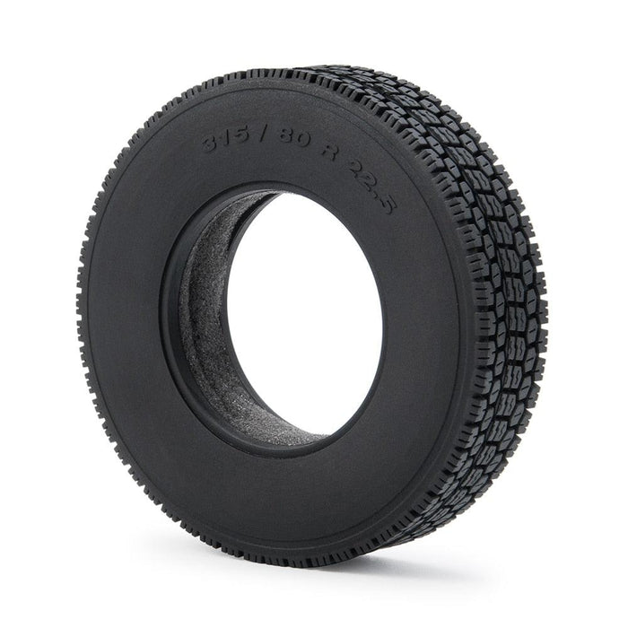 1/2/4PCS 83.5x22mm 1/14 Front/Rear Truck Tires (Rubber) - upgraderc