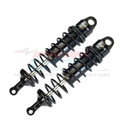 128mm Front 143mm Rear Shocks for Traxxas Sledge 1/8 (Metaal) Onderdeel GPM Front Black 