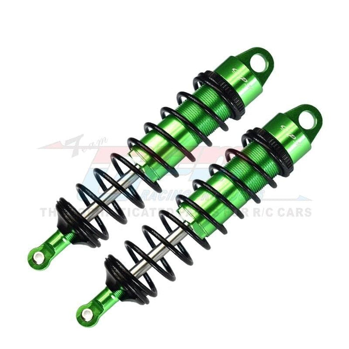 128mm Front 143mm Rear Shocks for Traxxas Sledge 1/8 (Metaal) Onderdeel GPM Front Green 