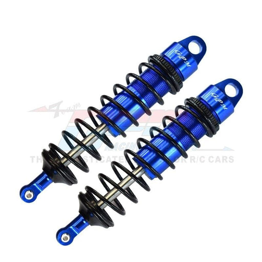 128mm Front 143mm Rear Shocks for Traxxas Sledge 1/8 (Metaal) Onderdeel GPM Front Blue 