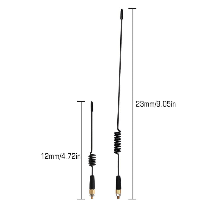 12cm/23cm Antenna Decor for 1/10 Crawler (Metaal) Onderdeel Injora 
