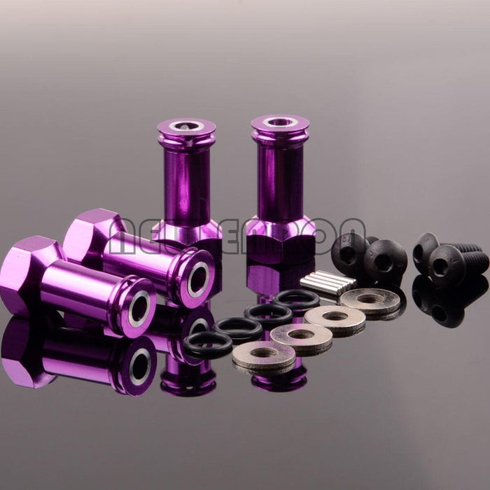12mm (29mm) Extended Hex Adapter for WLtoys 1/18 (Aluminium) Hex Adapter New Enron PURPLE 