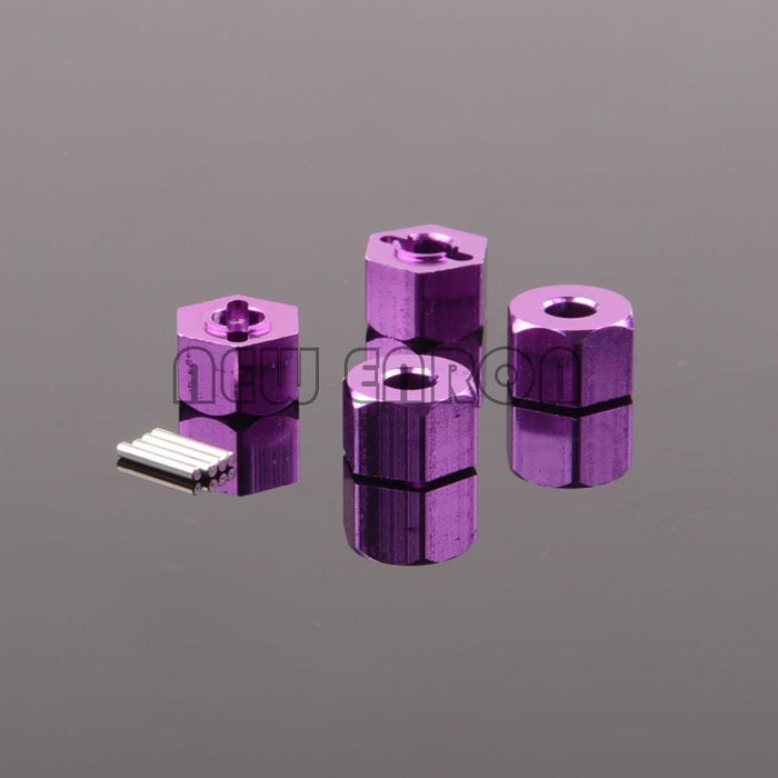 12mm Extended (9mm) Wheel Hex Adapter for HPI WR8 1/10 (Aluminium) Hex Adapter New Enron Purple 