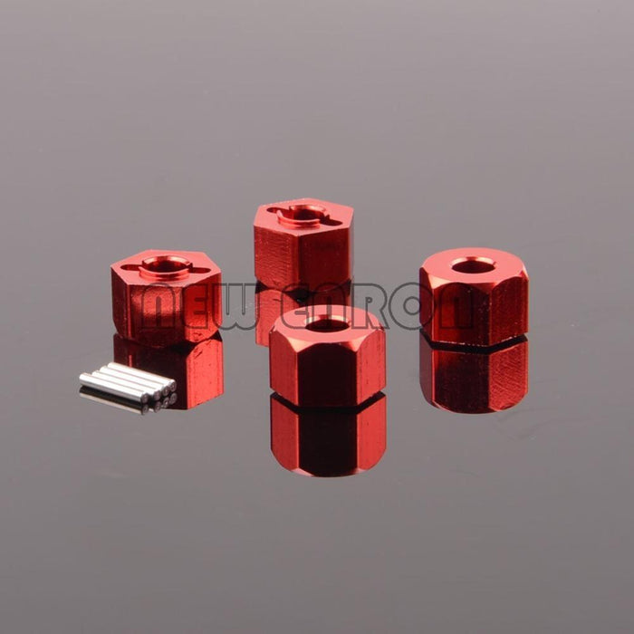 12mm Extended (9mm) Wheel Hex Adapter for HPI WR8 1/10 (Aluminium) Hex Adapter New Enron Red 