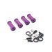 12mm Extension Coupler for WLtoys 1/12 (Metaal) Hex Adapter upgraderc Purple 